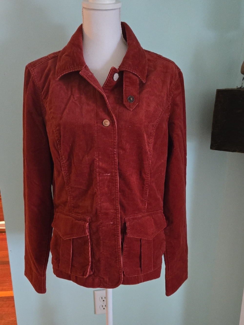NWOT Eddie Bauer Corduroy Jacket L